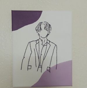 Jungkook Embroidery Art